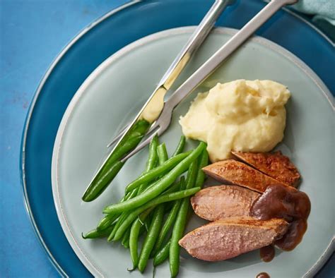 Duck Breasts with Orange Ginger Sauce, Mashed Potatoes and Green Beans - Cookidoo® – the ...