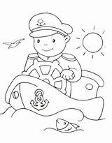 Nautical Coloring Pages sketch template
