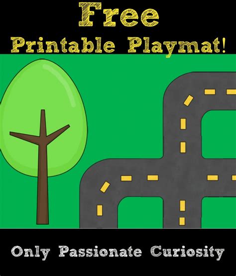 Printable Road Playmat and German Road Signs – Only Passionate Curiosity