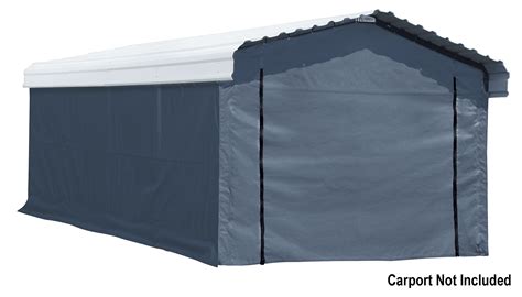 Arrow Carport Enclosure Kit, 12 x 20 ft (Outdoor Carport not Included ...