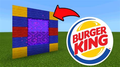 How To Make A Burger King In Minecraft - Burger Poster