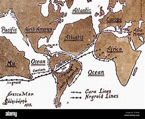 Map Of Ancient Lemuria Atlantis The Lost City Pinterest | The Best Porn Website