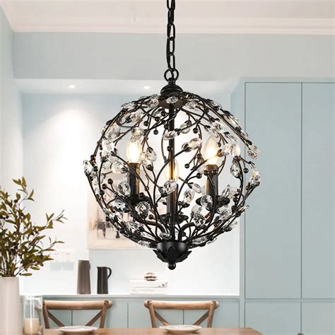 Ganeed Vintage Antique Ceiling light Home Fixtures Lighting,Black-in ...