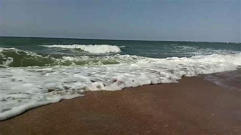 Caspian sea beach Baku - YouTube