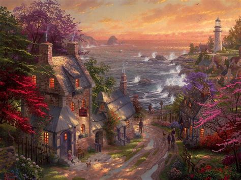 Thomas Kinkade | Memories of Christmas | Tutt'Art@ | Pittura * Scultura * Poesia * Musica