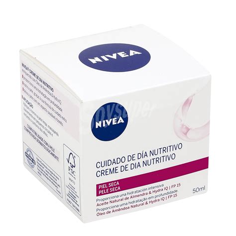 Nivea Crema facial hidratante y nutritiva de día, para pieles secas y sensibles 50 ml