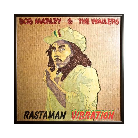 Glittered Bob Marley Rastaman Vibration Album - Etsy