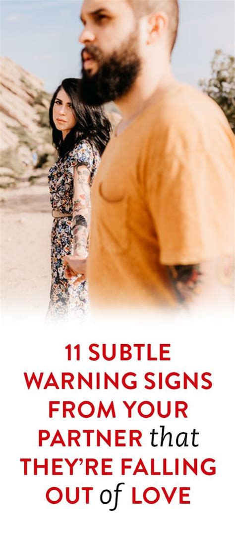 16 Subtle Warning Signs From Your Partner That They’re Falling Out Of Love | Falling out of love ...