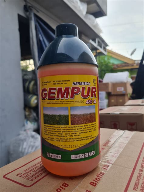 herbisida Gempur 48SL 1LITER pembasmi rumput liar | Lazada Indonesia