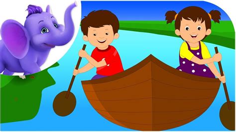 Row Your Boat - Nursery Rhyme - YouTube