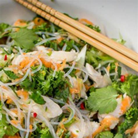 Vermicelli Coconut Chicken Salad Recipe - Olivado