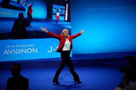 Marine Le Pen moderates her political image for French election - The Washington Post