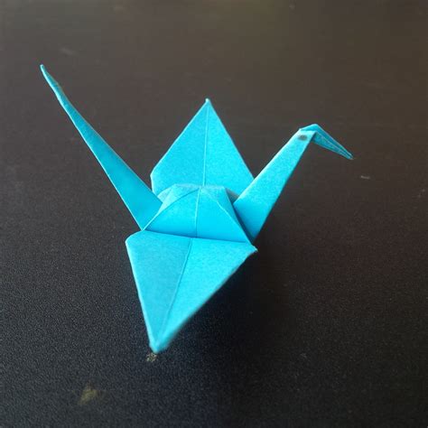 Paper bird, Origami bird #1 - easy tutorial for beginners