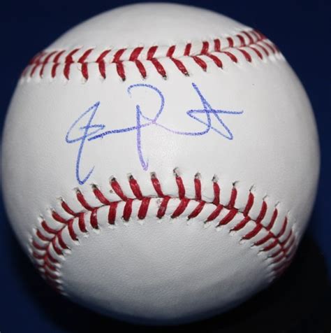 Jace Peterson Autographed Signed Official Major League Baseball