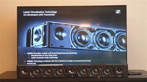 Sennheiser’s Ambeo Soundbar brings massive Dolby Atmos sound straight ...