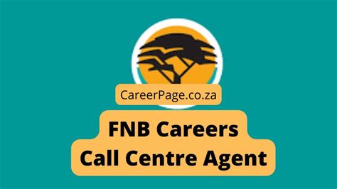 FNB CAREERS: Start with a Call Centre Agent Position