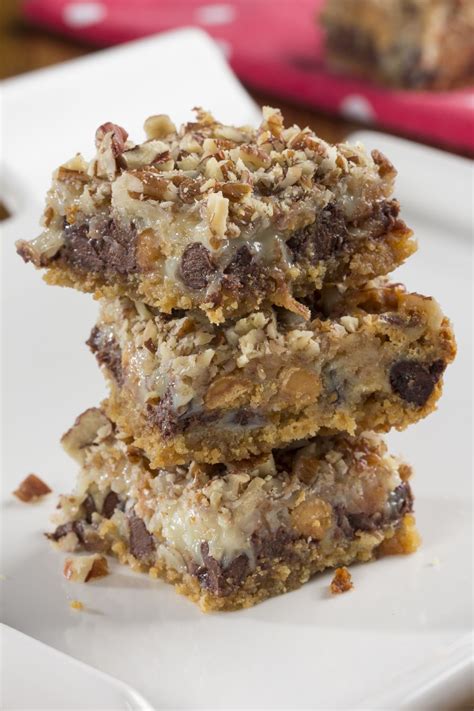 Sinful Seven Layer Cookies | MrFood.com Easy Cookies, Yummy Cookies ...