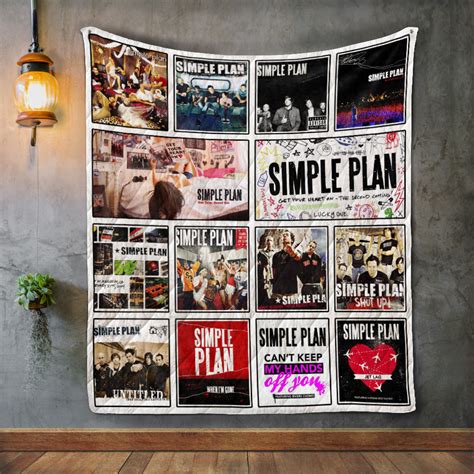 Simple Plan Album Covers Quilt Blanket – DovePrints