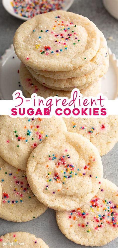 Quick Cookies Recipes, Sugar Cookie Recipe Easy, Baked Dessert Recipes, Fun Baking Recipes ...