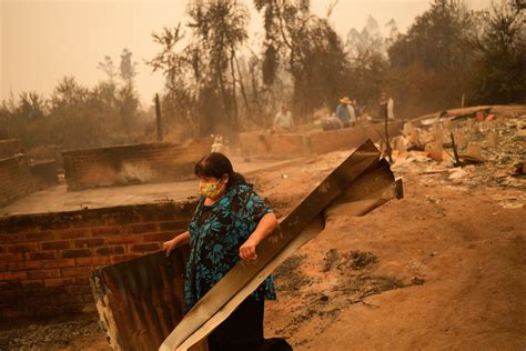 Chile wildfires spread amid heat wave as death toll rises | The Independent