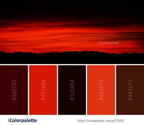 110 Red Color Palettes ideas | red colour palette, color shades, red color