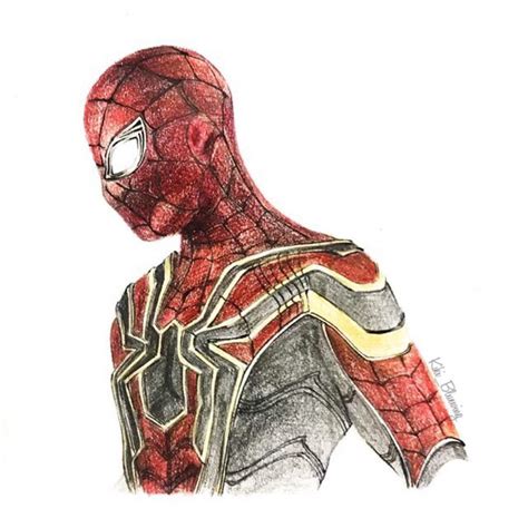 Spiderman Drawing Pencil at PaintingValley.com | Explore collection of Spiderman Drawing Pencil