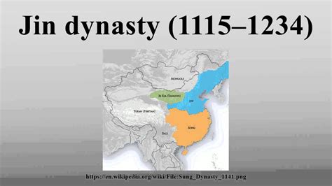 Jin Dynasty Map