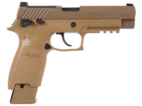 SIG SAUER M17 P320 ASP, CO2 PELLET PISTOL, TAN - Air Guns India