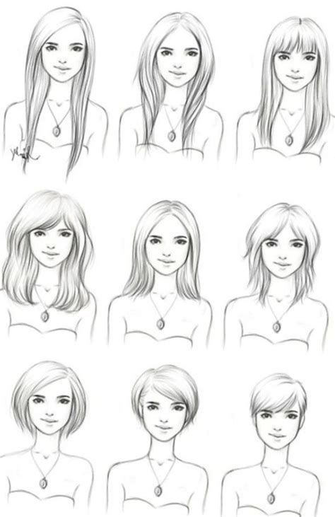 Best Free How To Draw Hair On A Fashion Sketch With Creative Ideas ...