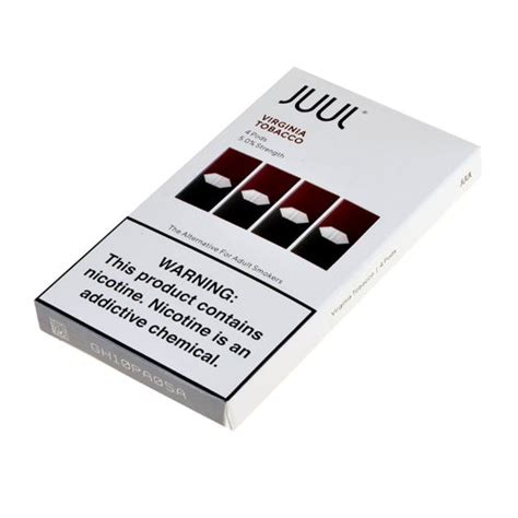 Virginia Tobacco 5% Juul Pod Refills – United Kingdom