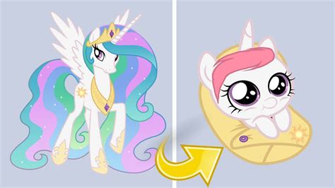 My Little Pony Friendship Is Magic Princess Celestia Baby