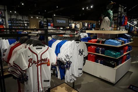 The store for baseball fans in New York City, the MLB Store