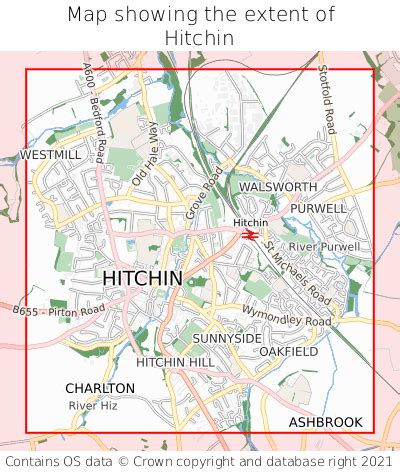 Where is Hitchin? Hitchin on a map