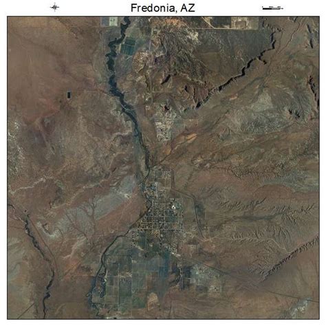 Aerial Photography Map of Fredonia, AZ Arizona