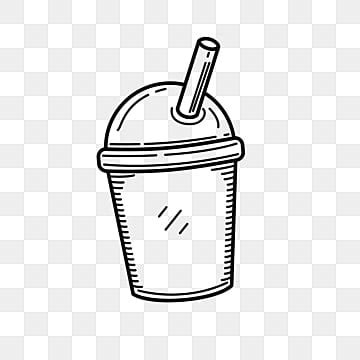 Hand Drawn Illustrations Vector Art PNG, Disposable Cup Vector ...