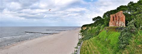 Download free photo of Trzęsacz,poland,sea,church,the ruins of the - from needpix.com