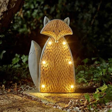 Freddy Fox Garden Light Ornament By Garden Selections ...