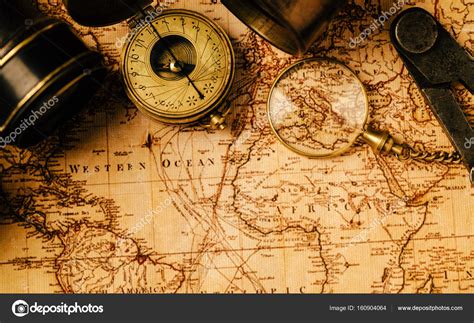 Travel geography navigation concept background. Stock Photo by ...