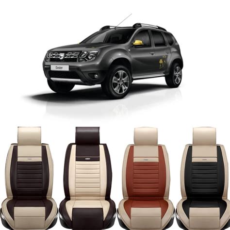 Special Leather car seat cover Dacia Sandero Duster Logan accessories car cushions-in ...