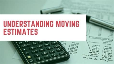 Understanding Moving Estimates