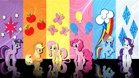 🔥 [50+] MLP Mane Six Wallpapers | WallpaperSafari