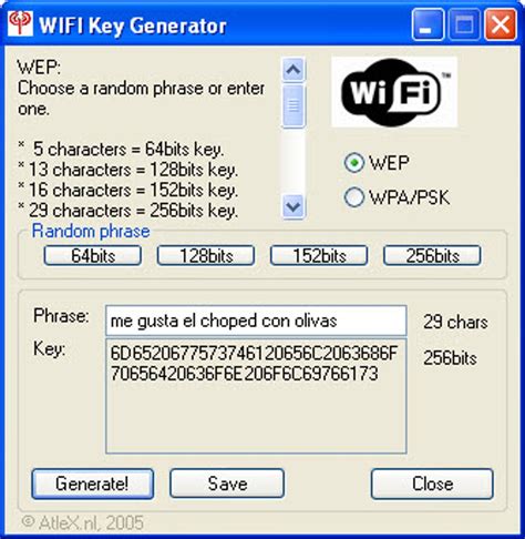 WiFi Key Generator - Download