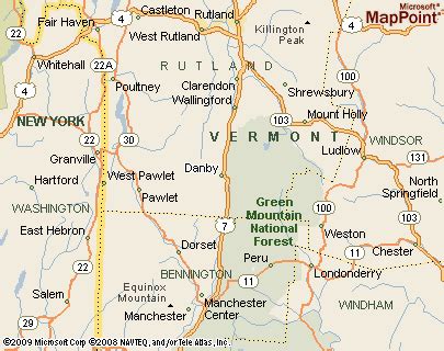 Where is Mount Tabor, Vermont? see area map & more