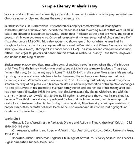 Literary Analysis Essay: Tips to Write a Perfect Essay - wuzzupessay