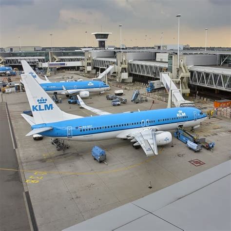 KLM Planes In Schiphol, Amsterdam, The Netherlands - Travel Off Path