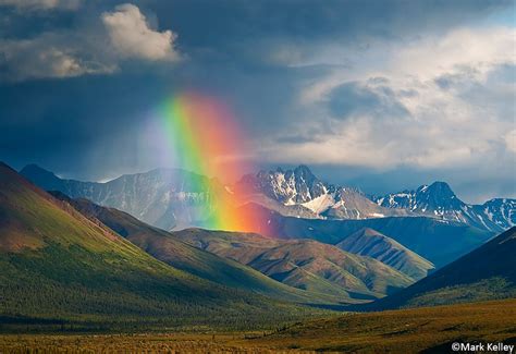 Rainbow, Alaska Range, Denali NP, AK – Image 2979Mark Kelley | Mark Kelley