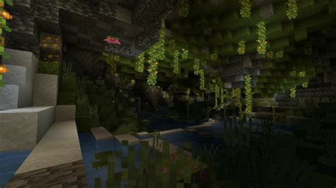 Top 3 features of Minecraft Lush Cave biome!