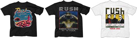 NEW VINTAGE RUSH T-SHIRTS - Rocker Rags