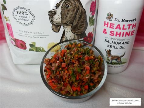 Raw Dog Food Diet Brands | Dr. Harvey's Raw Vibrance Dehydrated Dog ...