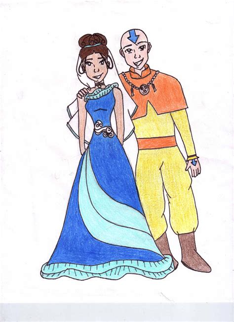 Katara and Aang's Wedding Day by jaylene723 on DeviantArt